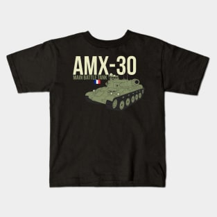 French main battle tank AMX-30French main battle tank AMX-30 Kids T-Shirt